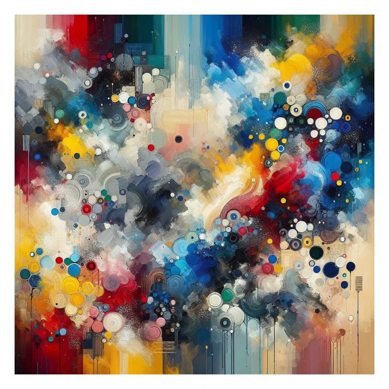 Explosion de Couleurs Abstraites