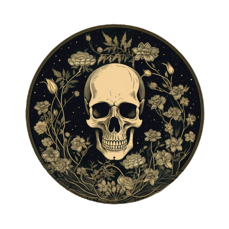 Midnight Bloom Circle