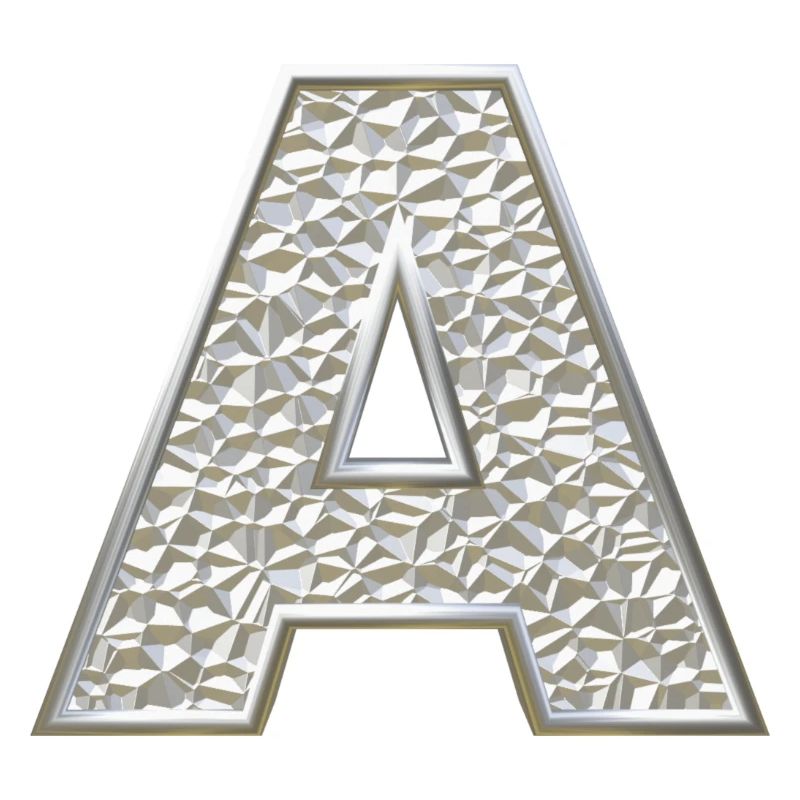 A, lettre, lettre A, initiale, initiale A, monogramme,