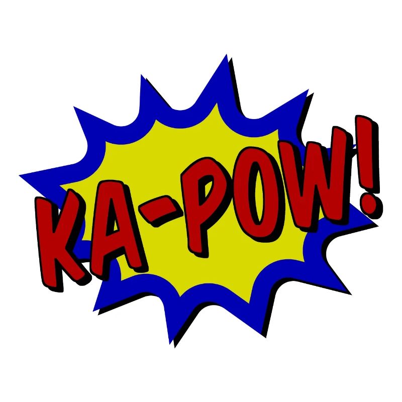KA-POW Comic Speech Bubble