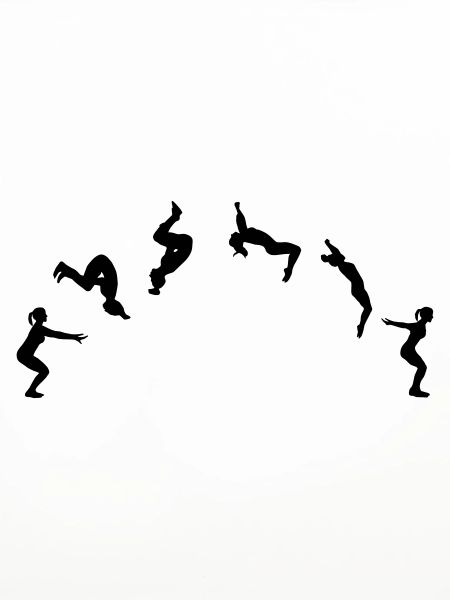 Gymnastics, backflip