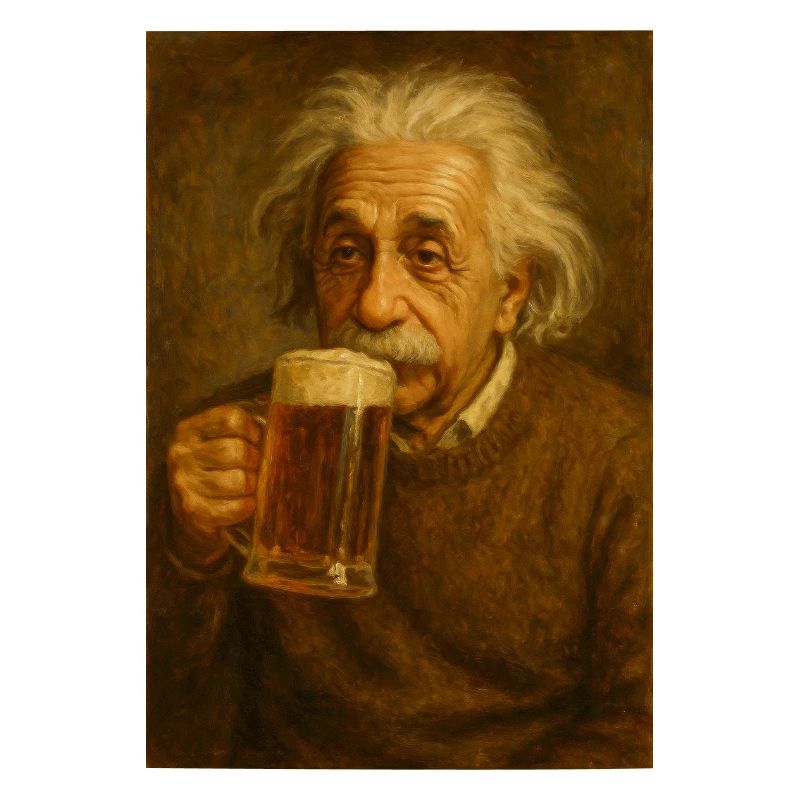 Einstein + Bier