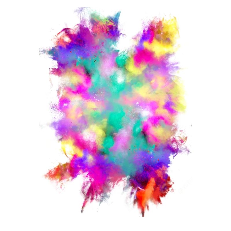 explosion de couleur