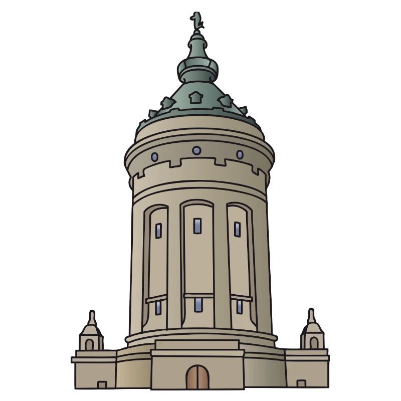 Wasserturm Mannheim c