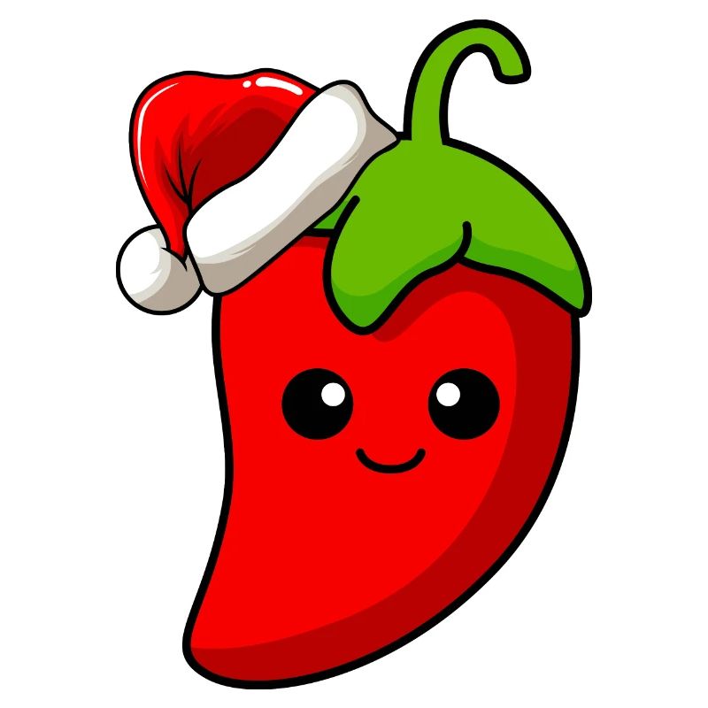 Chilli Weihnachten Comic Xmas