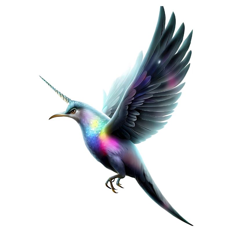 Oiseau licorne