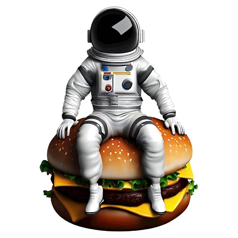 Astronaute spatial Cheeseburger