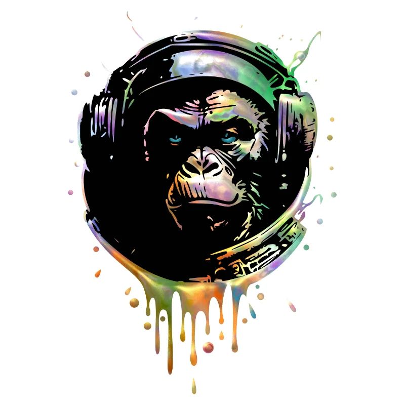 Singe Astronaute