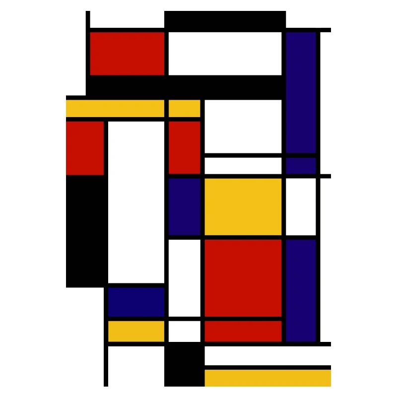 Modèle de Mondrian forme