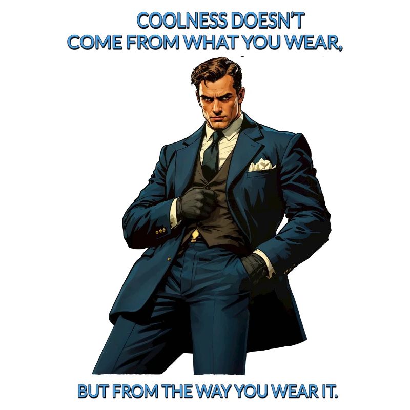 Being cool doesn't depend on the clothes