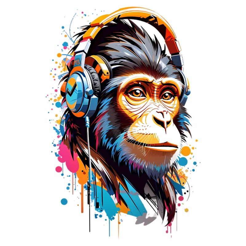 Coole Affe
