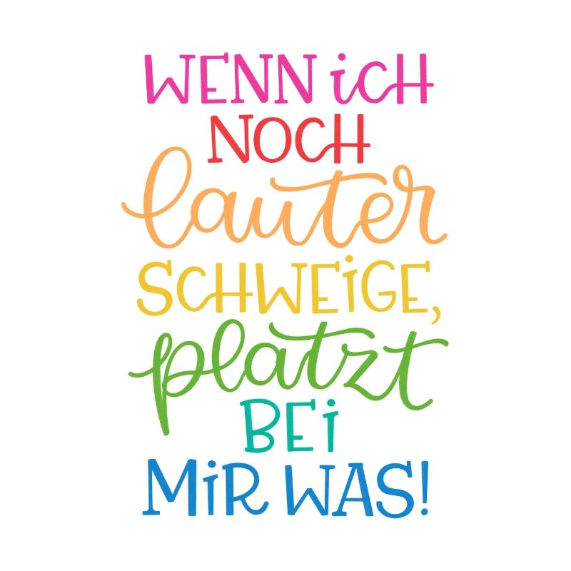 Lauter Schweigen Regenbogen