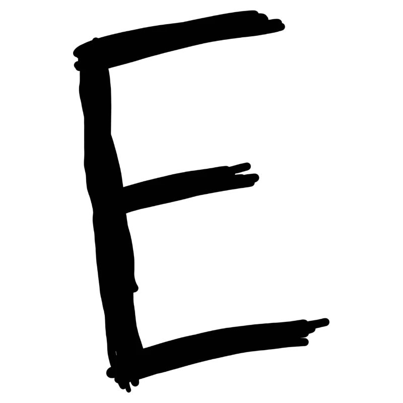 Buchstaben E