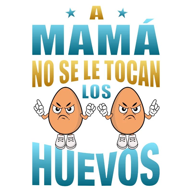 Mom doesn't touch her balls