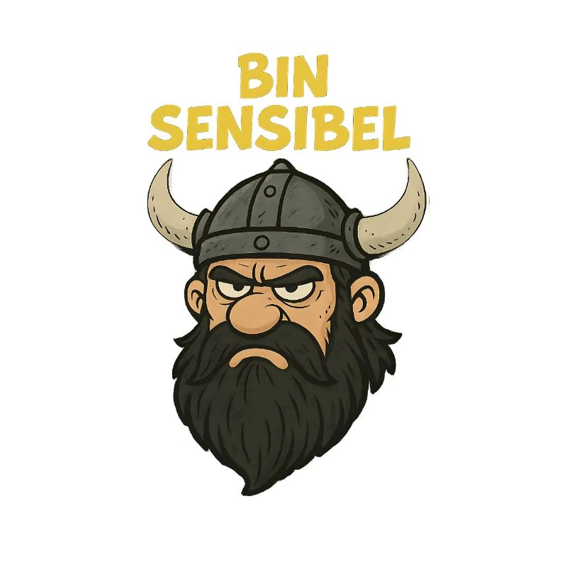 Bin sensibel...witziger Wikinger