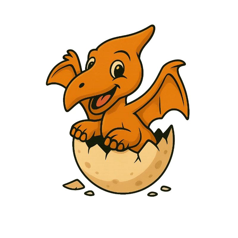 Kleiner Drachen im Ei