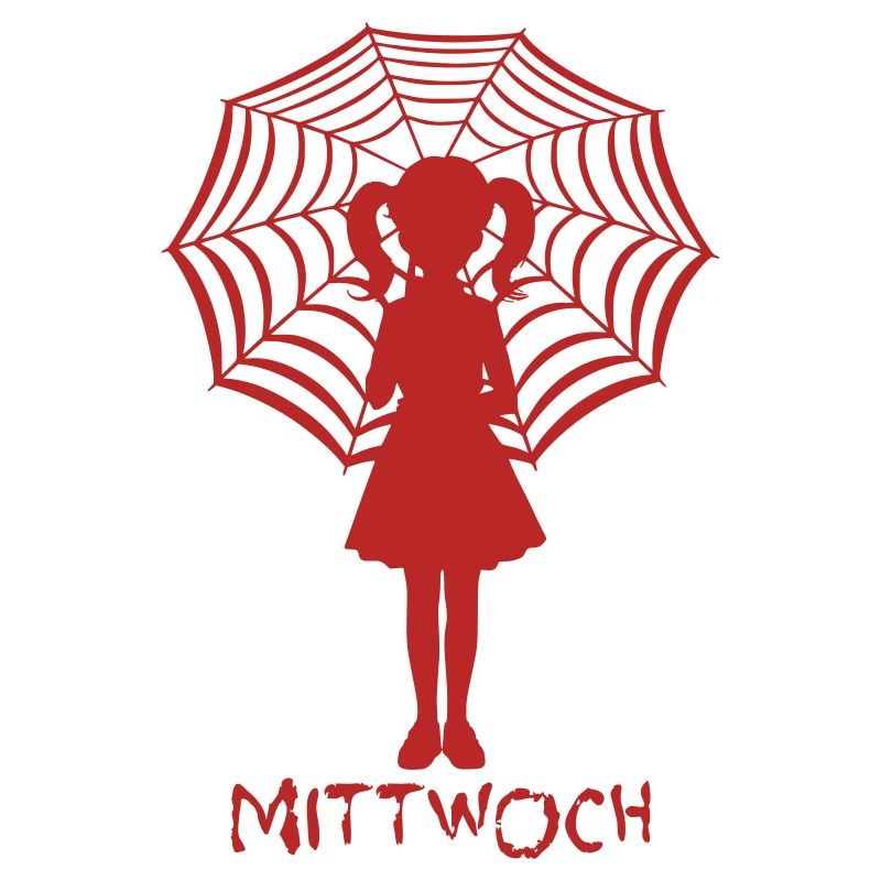Mädchen mit Spinnennetz-Hintergrund