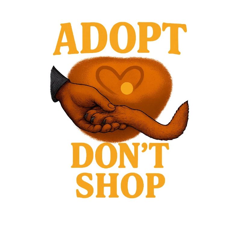 Einfühlsames Katzenadoptionsdesign