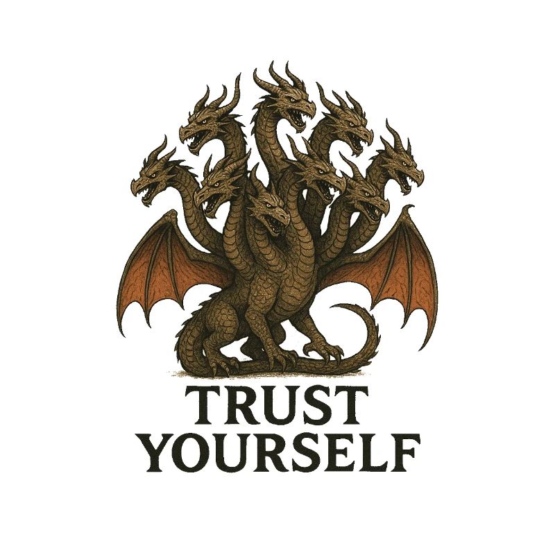 Neunköpfiger Drache: Vertraue dir selbst