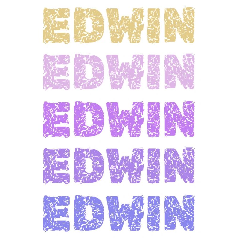 Edwin as Edwin