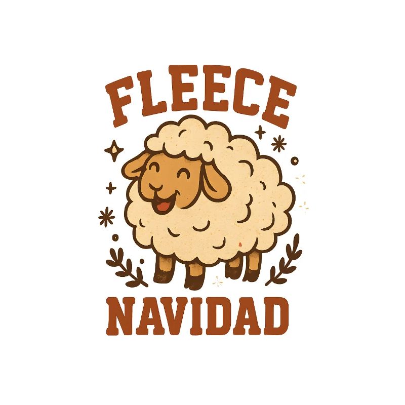 Fleece Navidad Schäfchen