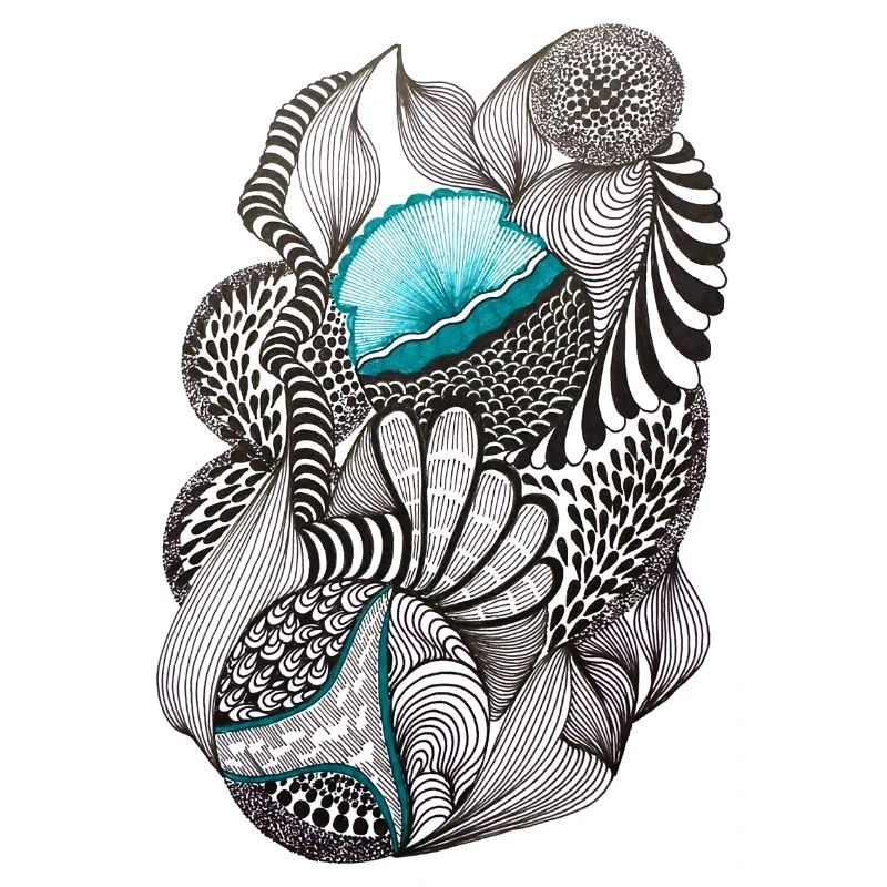 Oceanic Ink Patterns