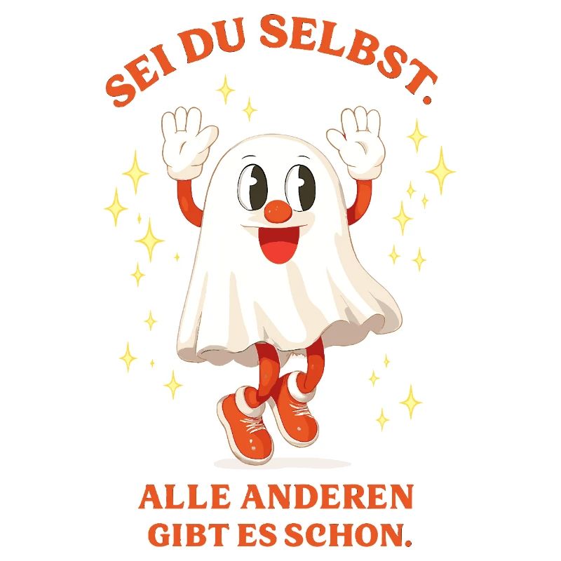 Be Yourself Glittering Ghost