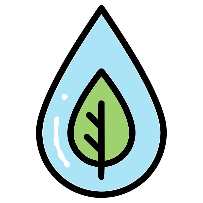 Water Drop Leaf Eco