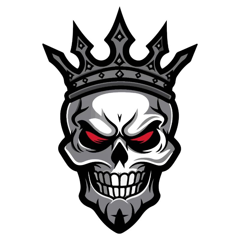Skull Crown Skeleton King