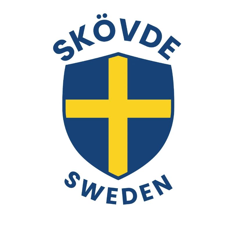 Skövde Shield Emblem Print