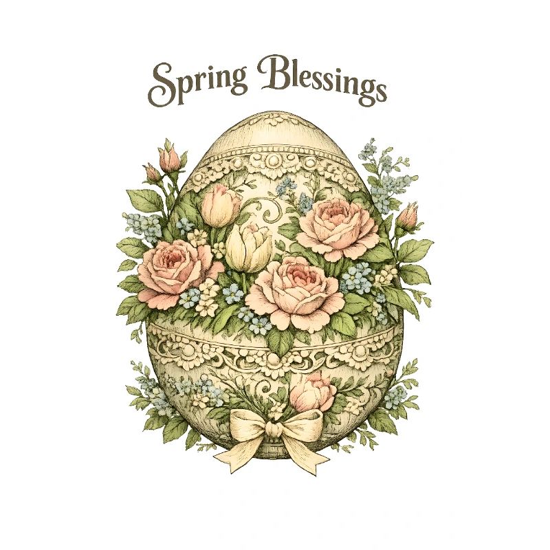 Spring Summer Easter Garden