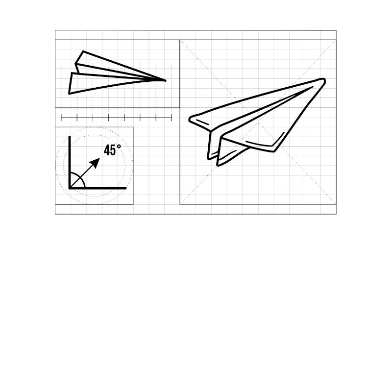 Paper Airplane Pilot Math Teacher Engineer