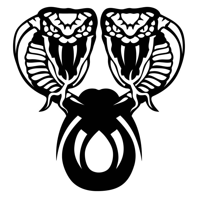 snake cobra double head