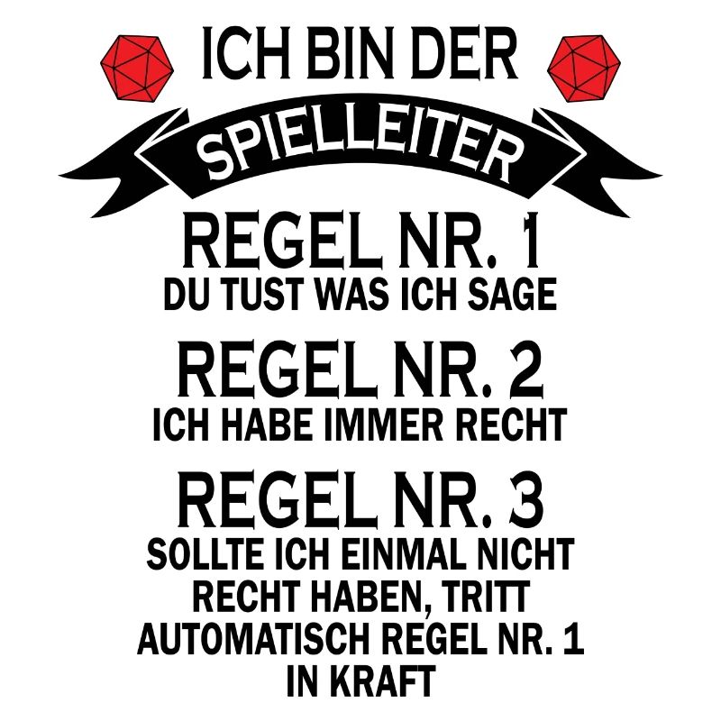 Jeu Master RPG Nerd Geek Gift