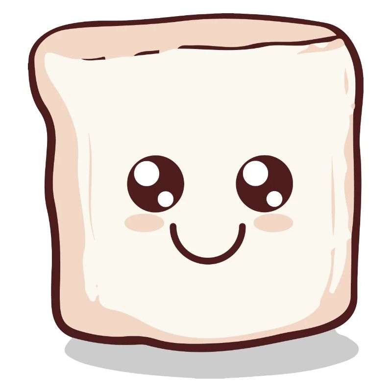Kawaii Marshmallow | S'more | Camping