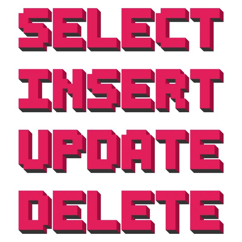 SQL pixelart red