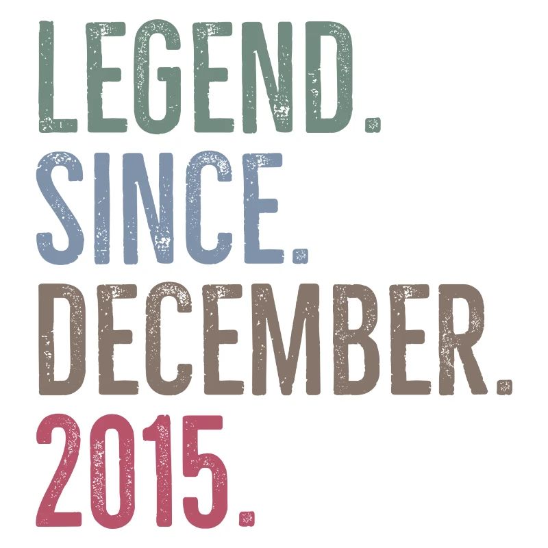 Legend Since December 2015