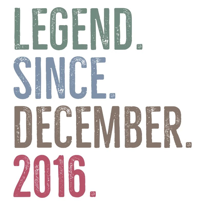 Legend Since December 2016