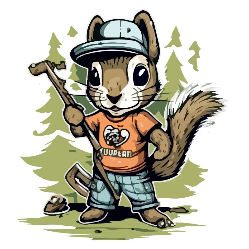 Hacki the squirrel