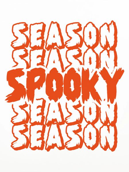 Jahreszeit Spooky Orange