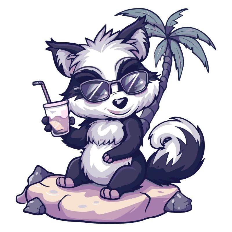 Skunk Summer Beach Comic