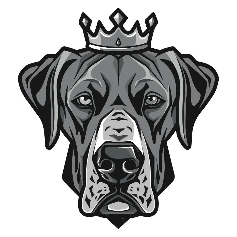 Great Dane Dog Crown
