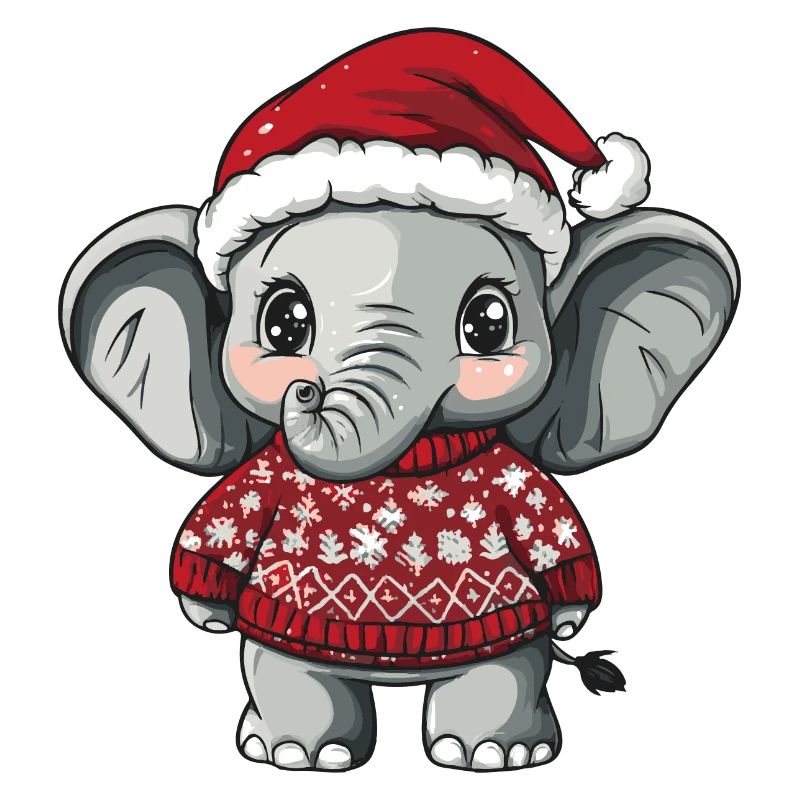 Bande dessinée de Noël gigantesque