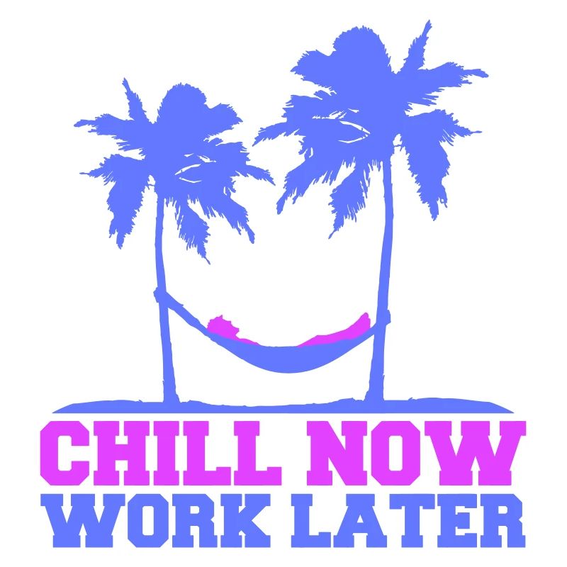Chill Now Work Later Hammock Work Sleep