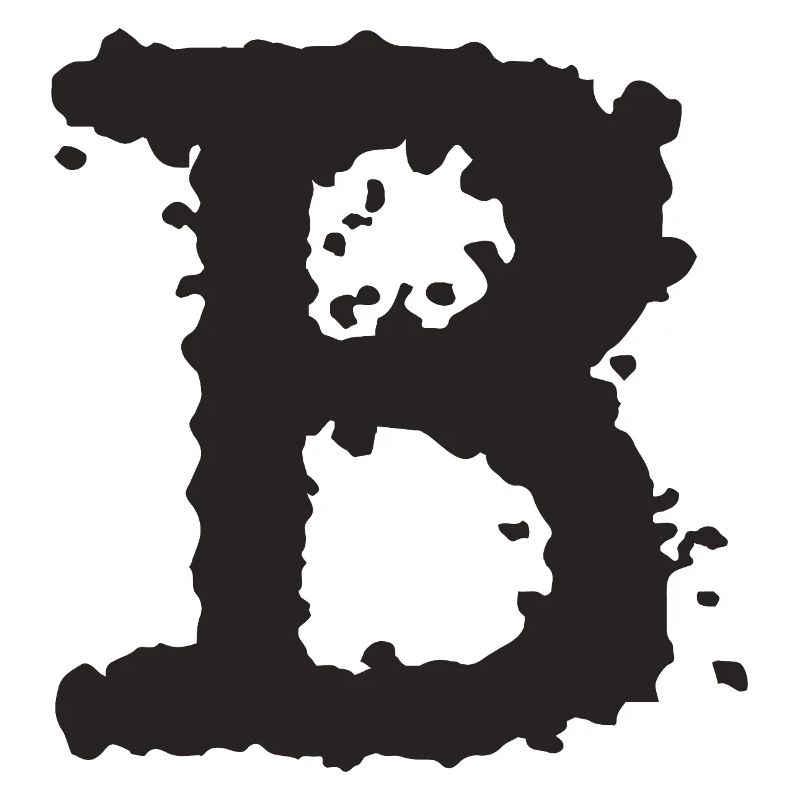 B