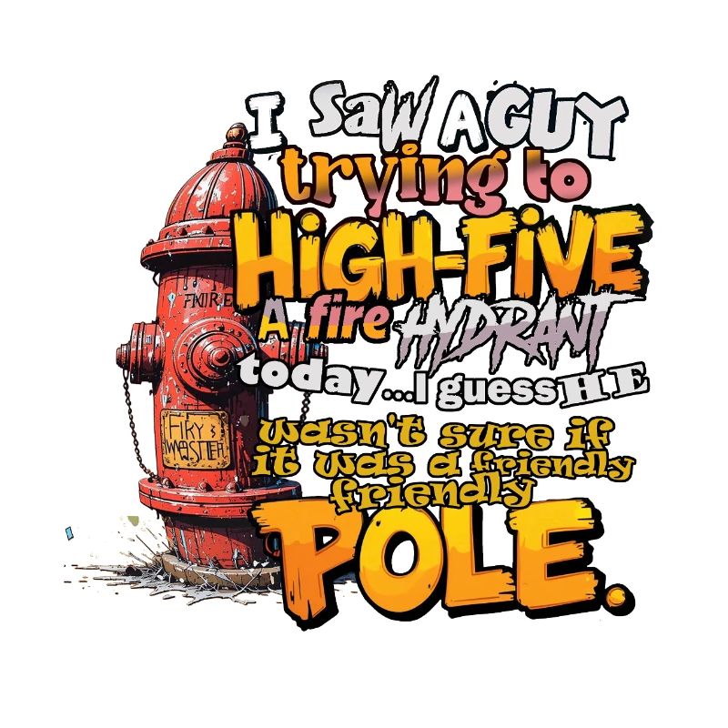 High Five on a Fire Hydrant
