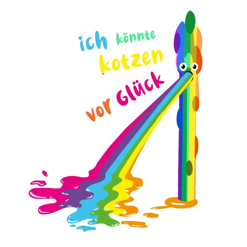spargel, regenbogen,kotzender spargel, bunt