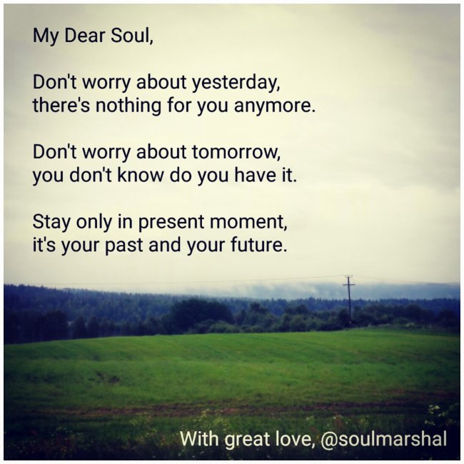 My Dear Soul