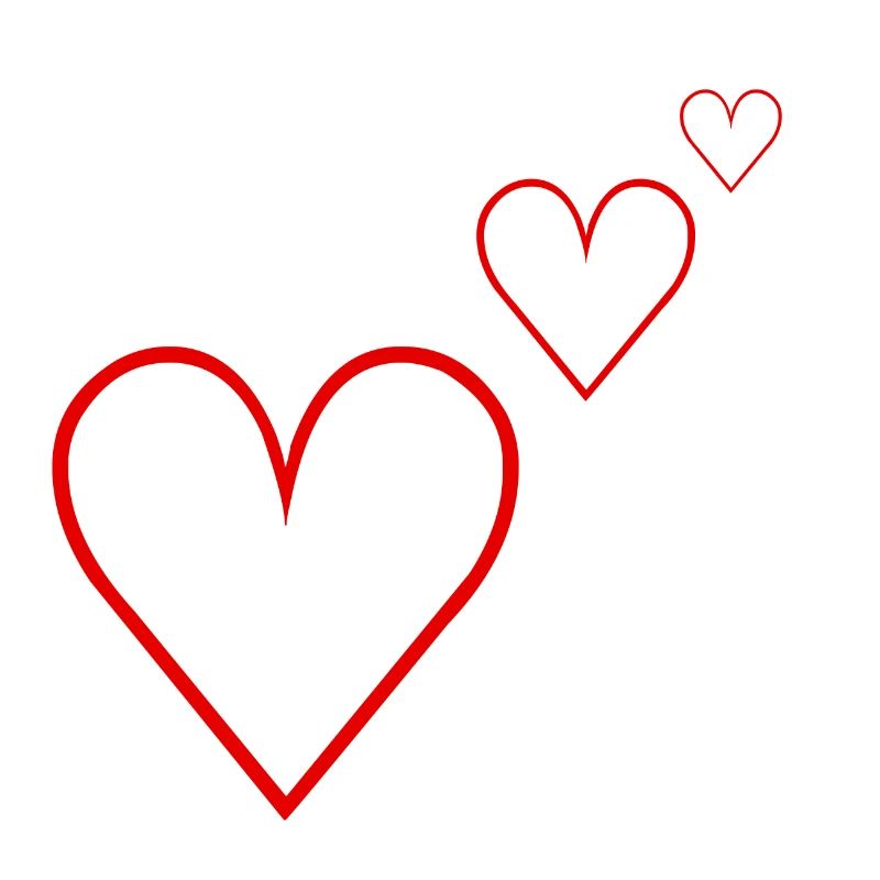 Red Hearts Gift Idea Gift Idea
