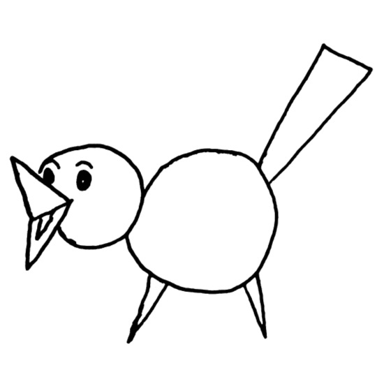 Cartoon Bird (Cuckoo)' Coasters | Spreadshirt
